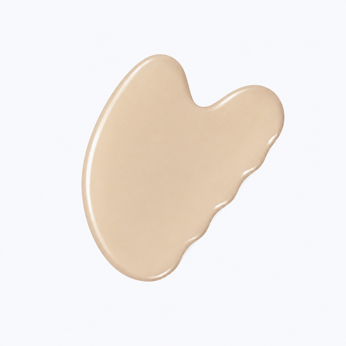 Gua sha-massagesten i rosenkvarts